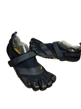 Vibram FiveFingers V-Aqua Black 43 Barefoot Run Water Sport Kayak Surf Fishing